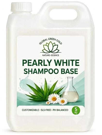 Global Green Gold Premium Pearly White Shampoo Base (SLS-Free)
